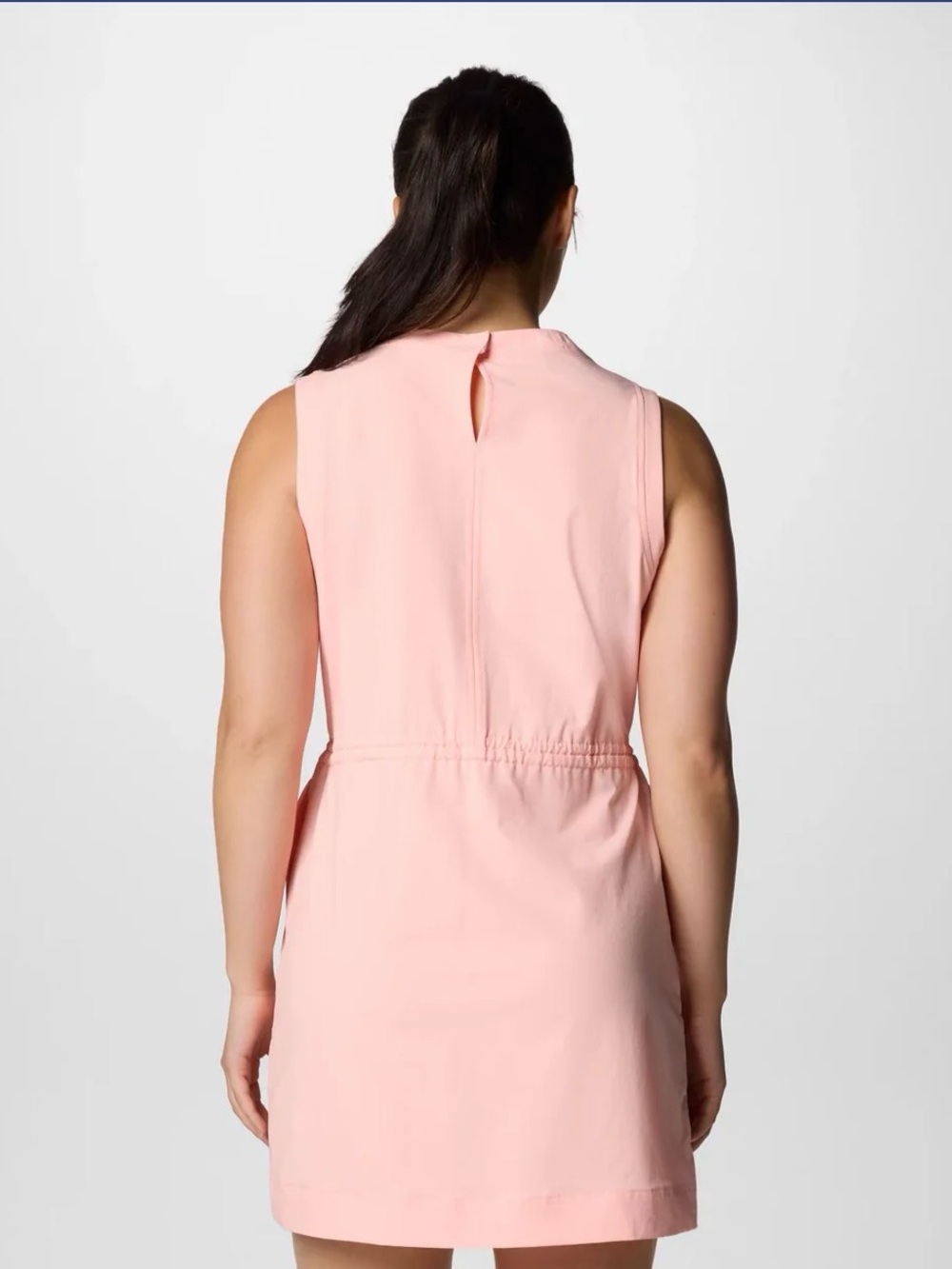 Columbia Women's XL Bogata Bay Dress II With Pockets In Pink Sand New - Picture 2 of 12